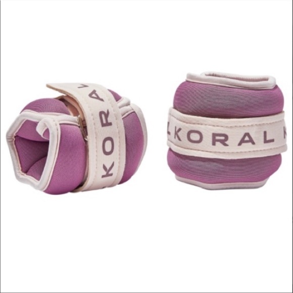 NWT Koral Logo Ankle Weights 1lb Weights - Picture 3 of 6